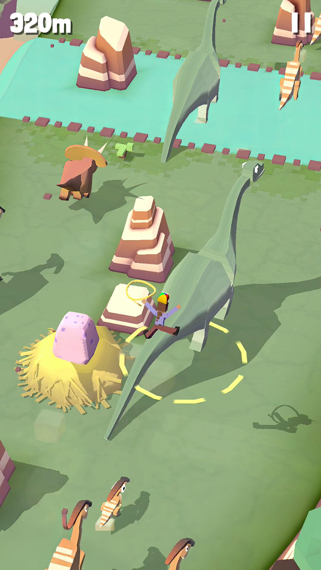 Rodeo Stampede: Sky Zoo Safari Game Screenshot