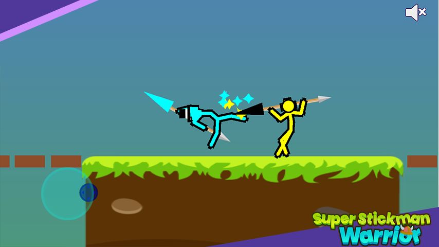 Super Stickman Warrior 게임 스크린 샷