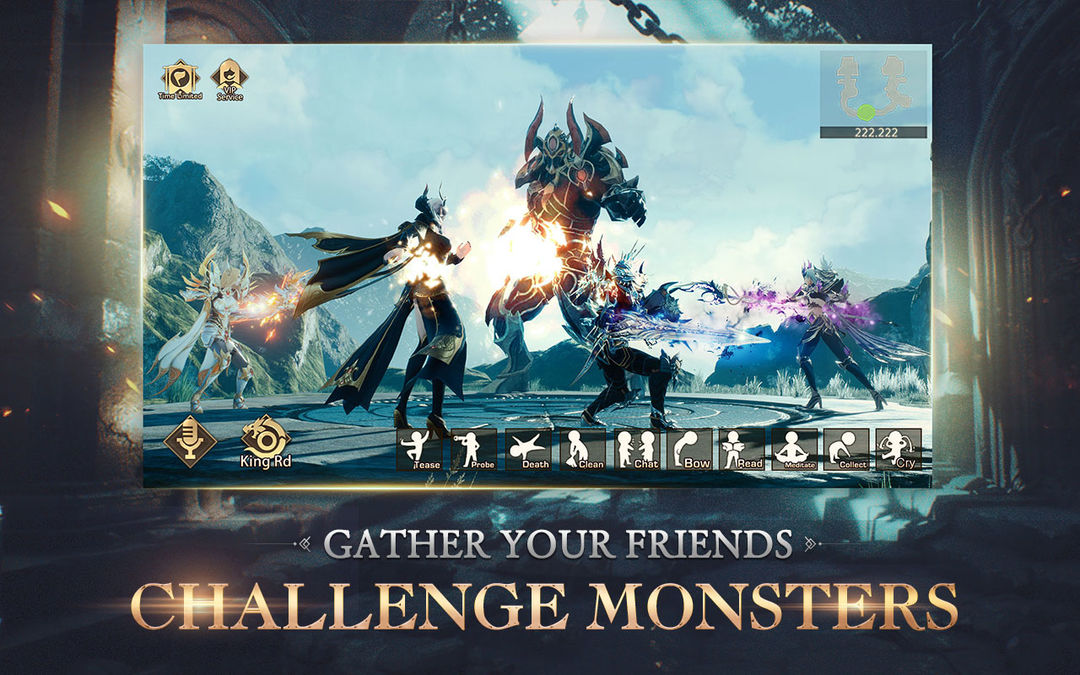 Screenshot of The Elder Fight