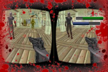 Zombie Shoot Virtual Reality Game Screenshot