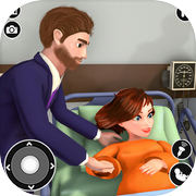 Simulador de mãe grávida 3d