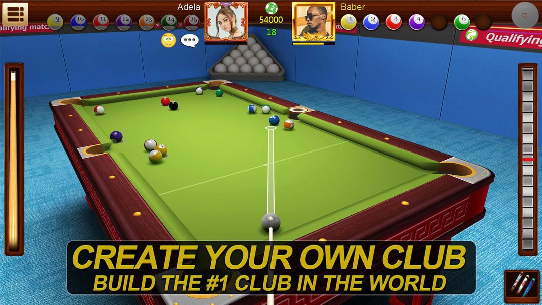 Real Pool 3D Online 8Ball Game ภาพหน้าจอเกม