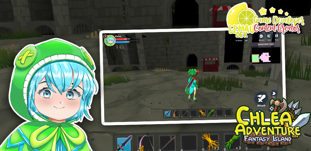 Banner of Chlea Adventure Fantasy Island 