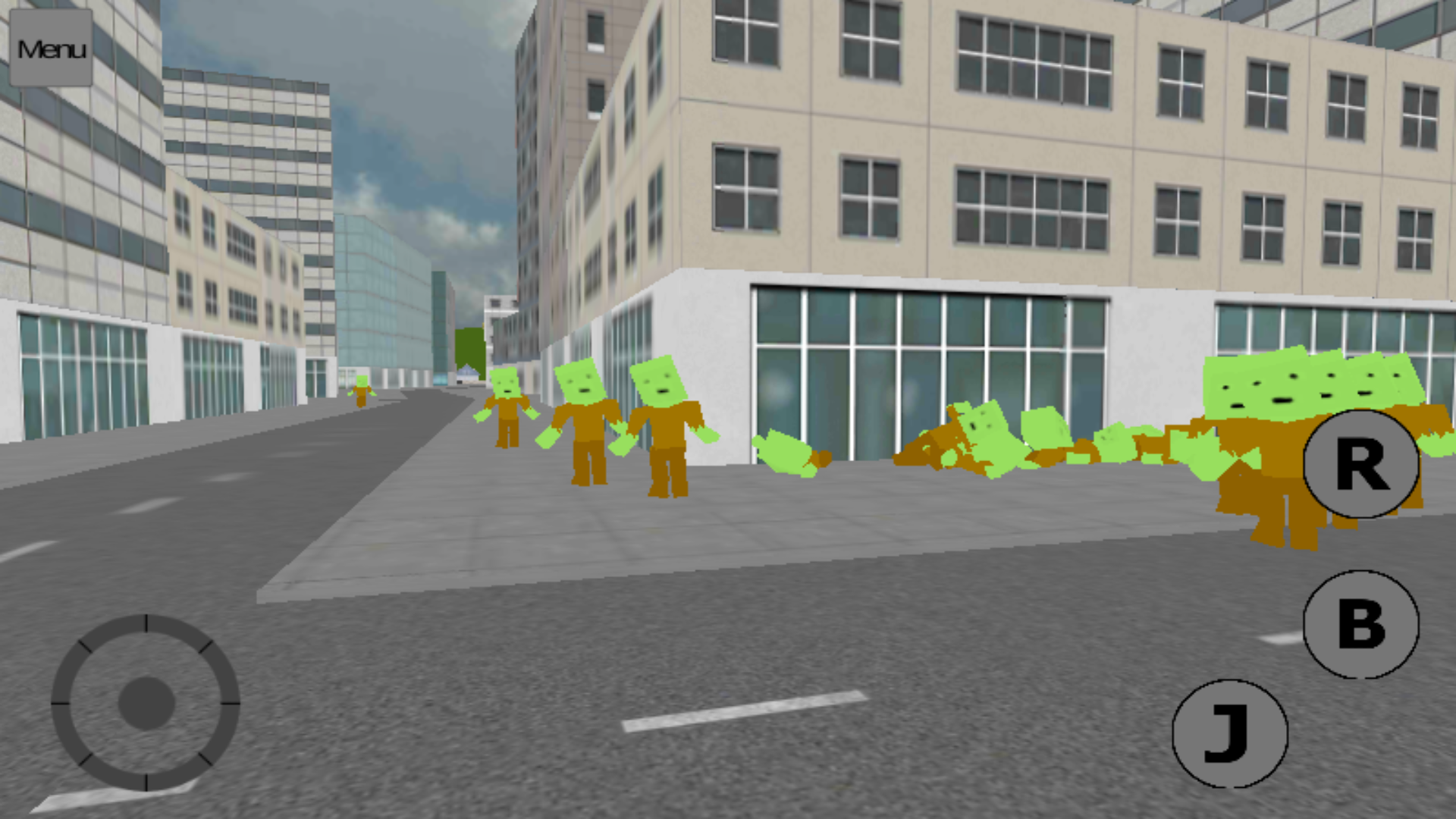 My Zombie Hoard Game Screenshot