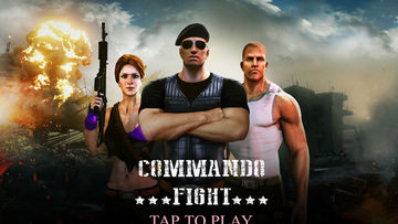 Commando Fighter Game Screenshot