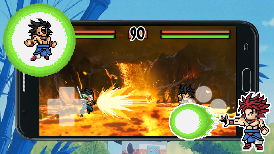 ZBattle: Super Warriors Game Screenshot