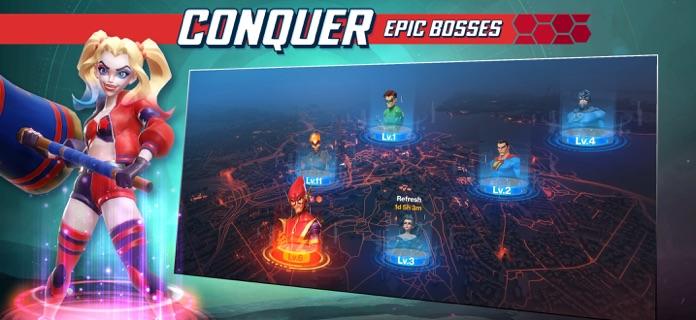 Скриншот игры DC Worlds Collide Strategy RPG