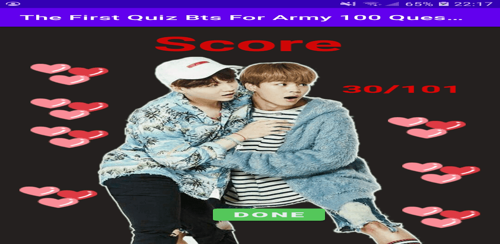Banner of Quiz Bts For Army 100 Question 