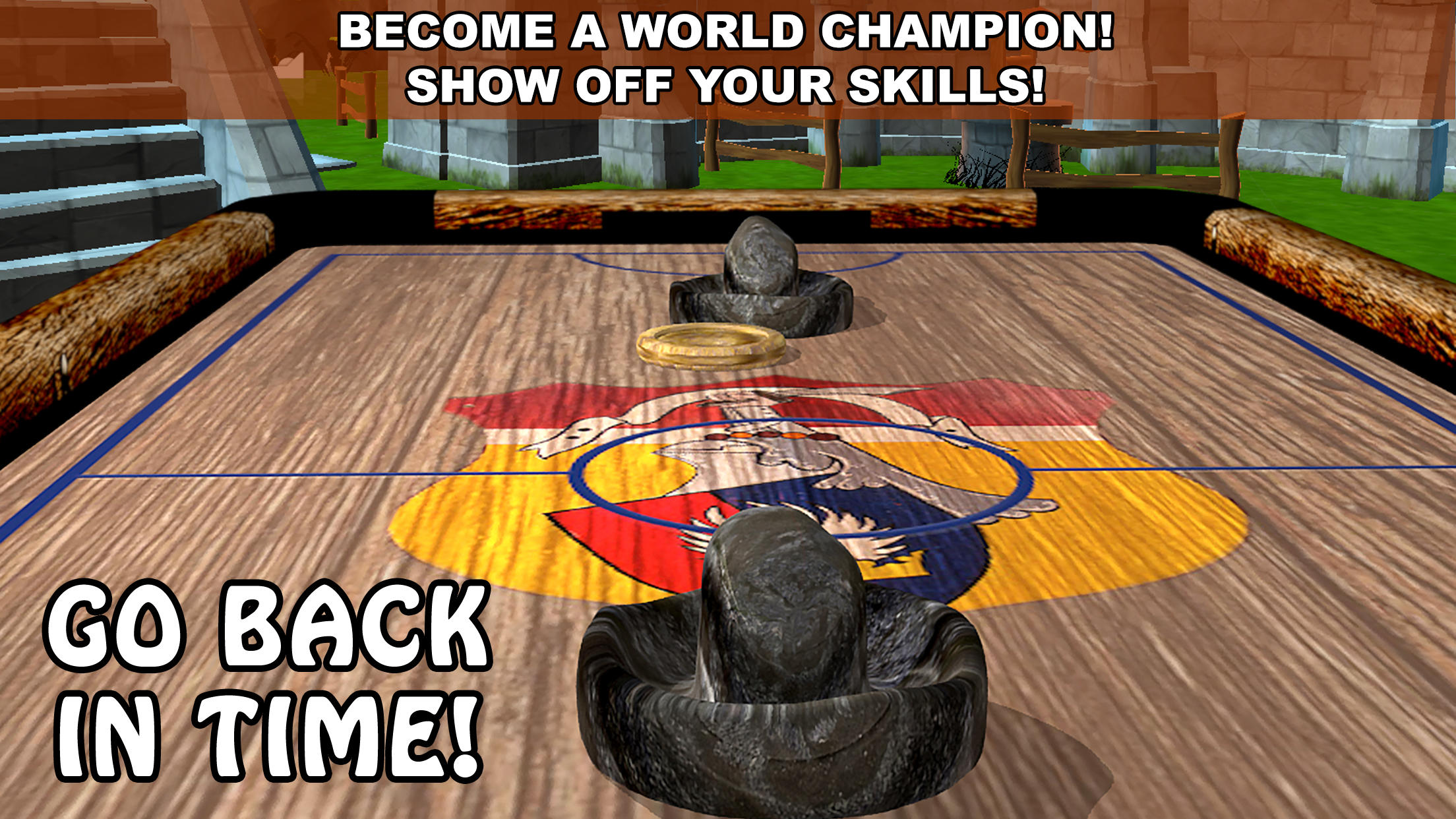 에어 하키 - 아이스 앤 글로우 게임 스크린샷