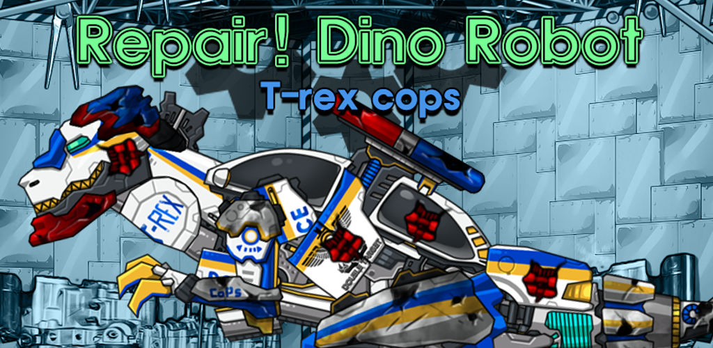 Banner of ¡Reparar! Policías Dino Robot-T-rex 1.0.4