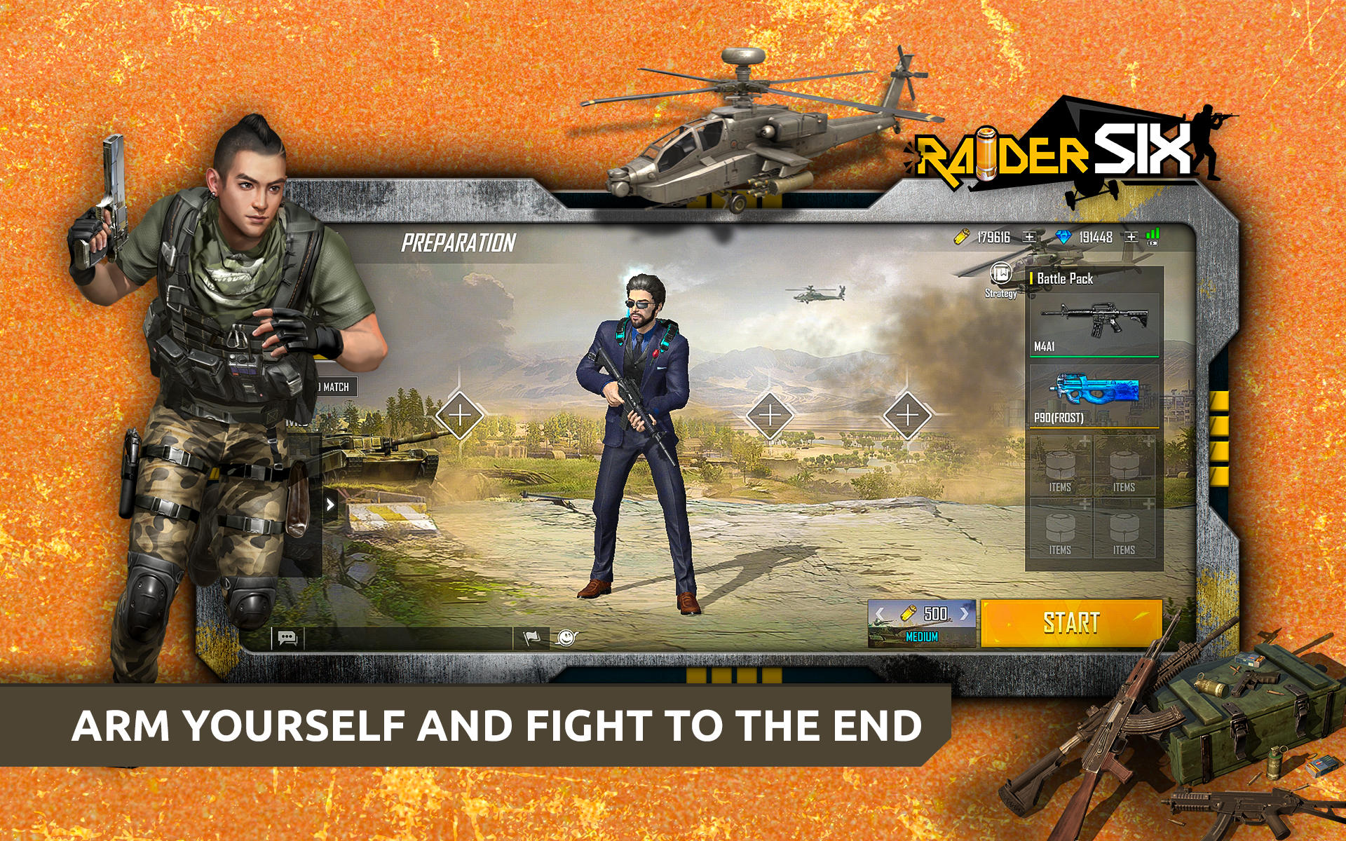 Raider SIX Game Screenshot