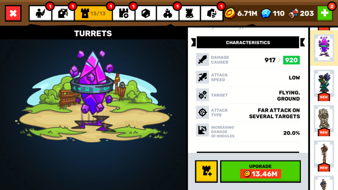 Stagelands – eternal defense Game Screenshot