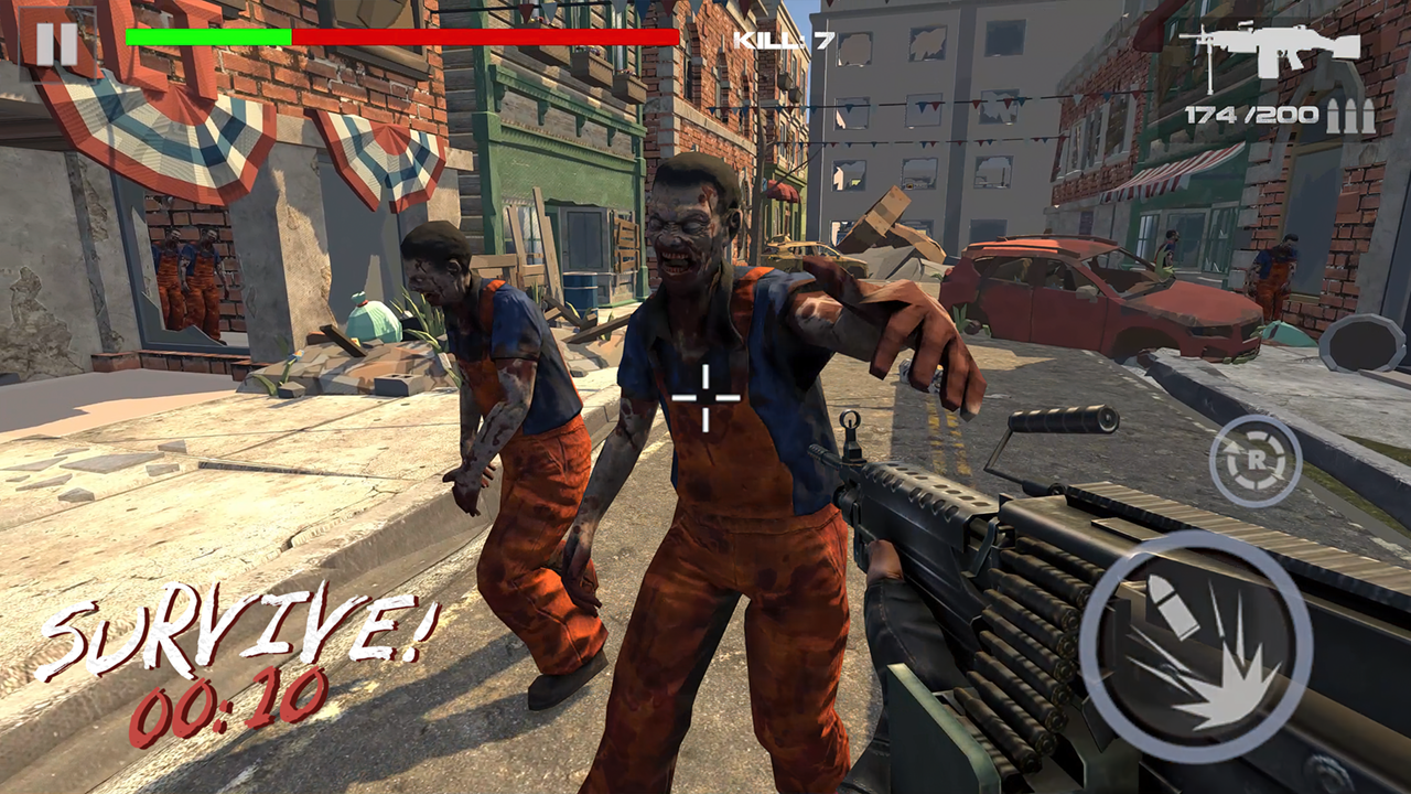 Screenshot 1 of Echte Zombies 