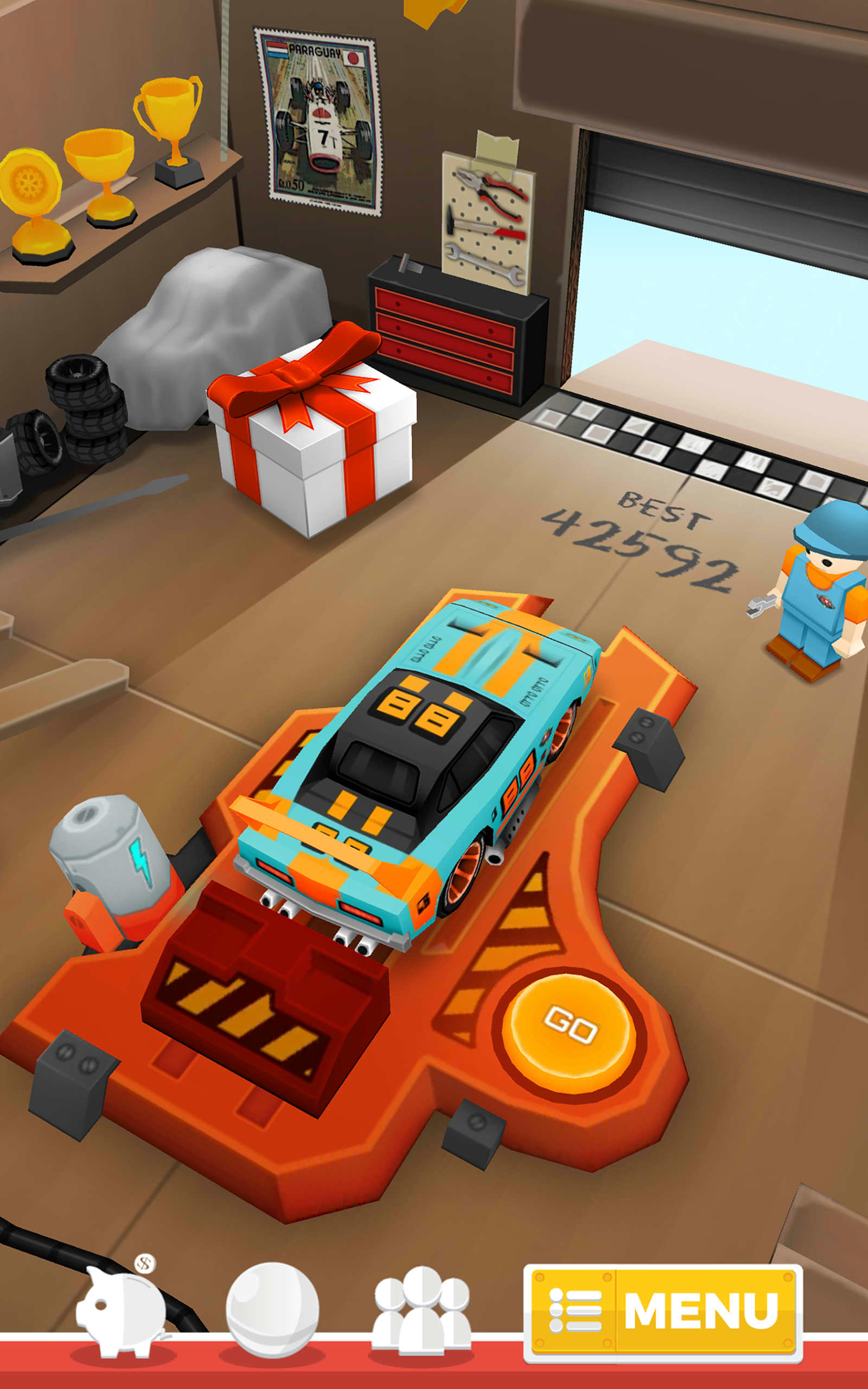 Mini Car Club Game Screenshot