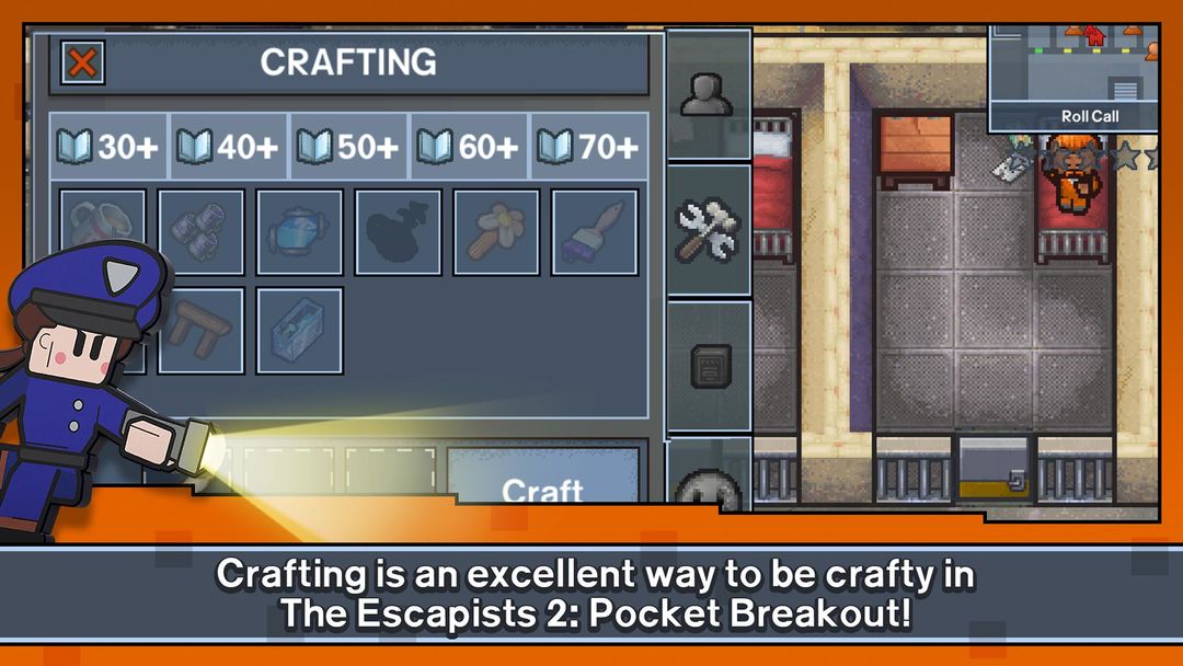 The Escapists 2: Pocket Breakout 게임 스크린 샷