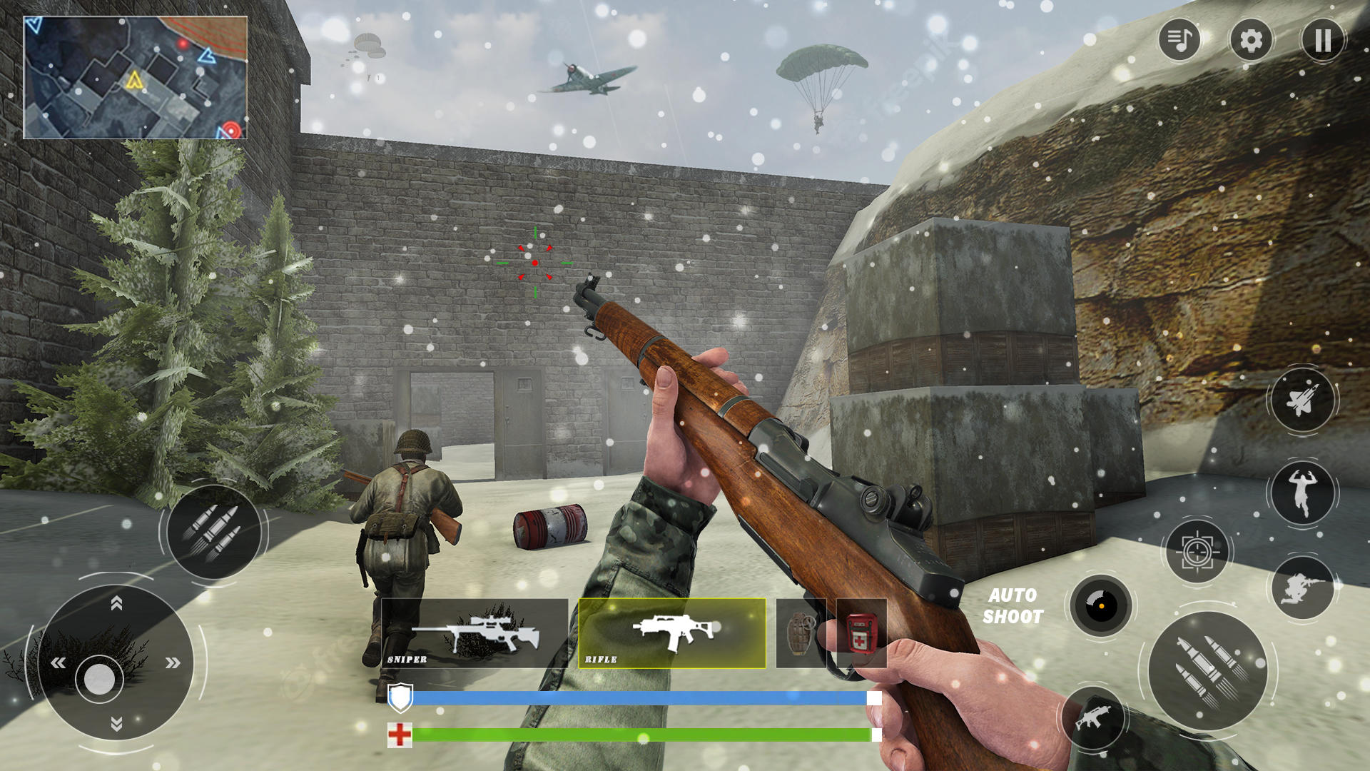 War Sniper Mission WW2 Shooter Game Screenshot
