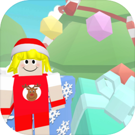 Christmas parkour sweet girl