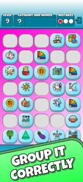 Tangle Words: Word Search Game Game Screenshot