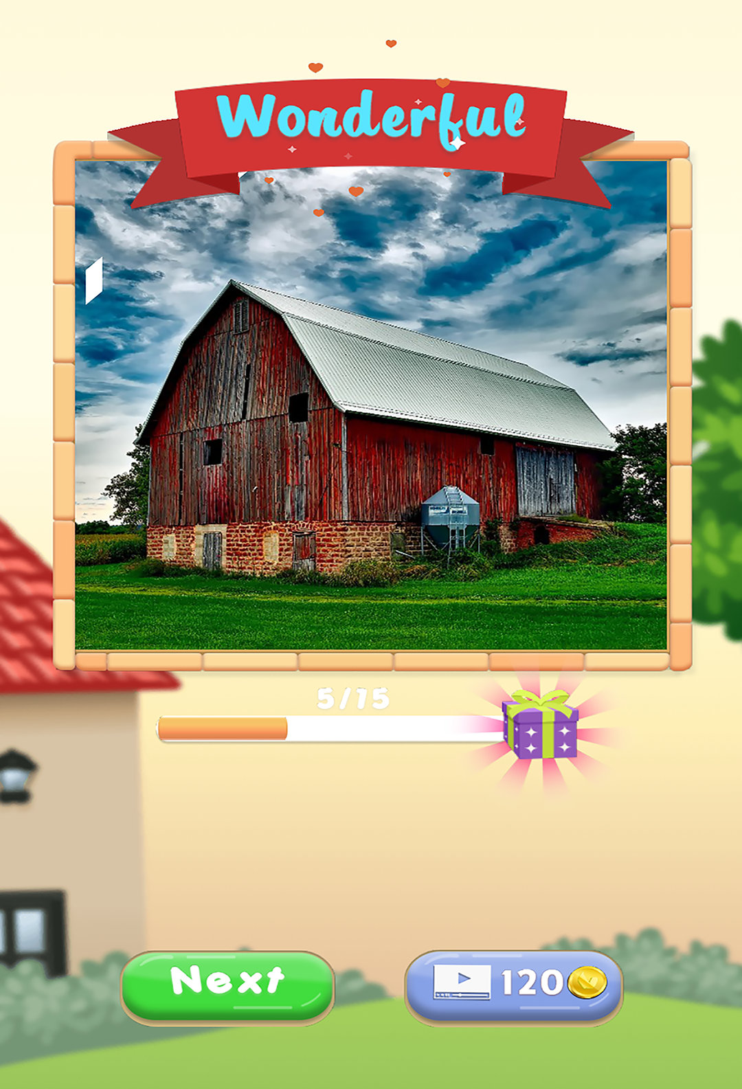 Pieces Pictures Game Screenshot