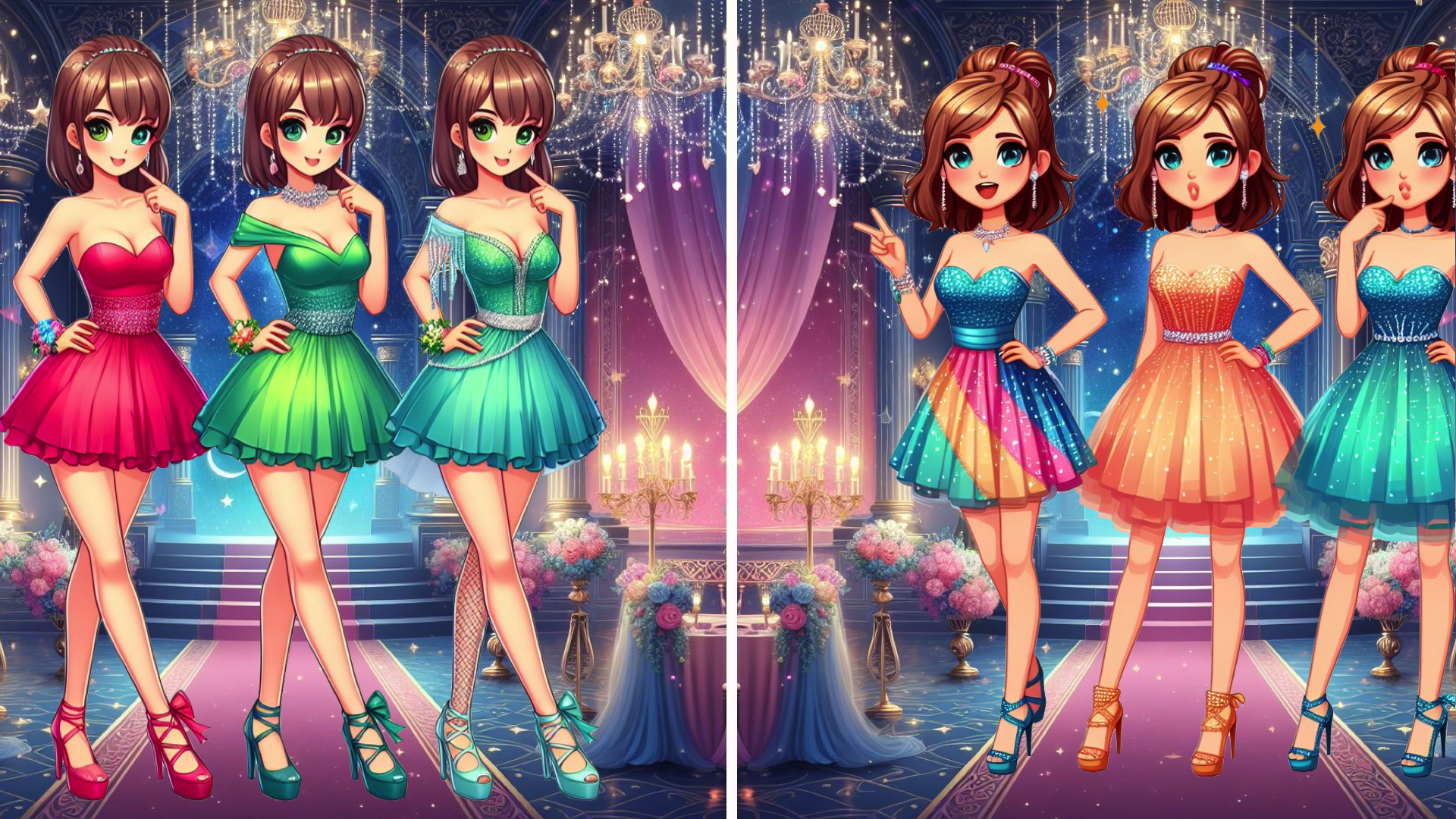 Prom Night : Game For Girls Game Screenshot