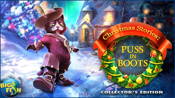 Christmas Stories: Puss in Boots - A Magical Hidden Object Game (Full) ภาพหน้าจอเกม