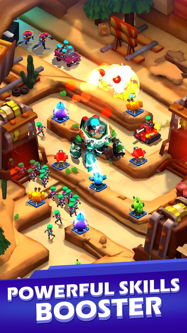 Screenshot of Zombie Defense : Idle Game