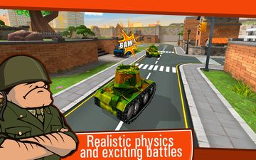 Toon Wars: Awesome Tank Game ภาพหน้าจอเกม
