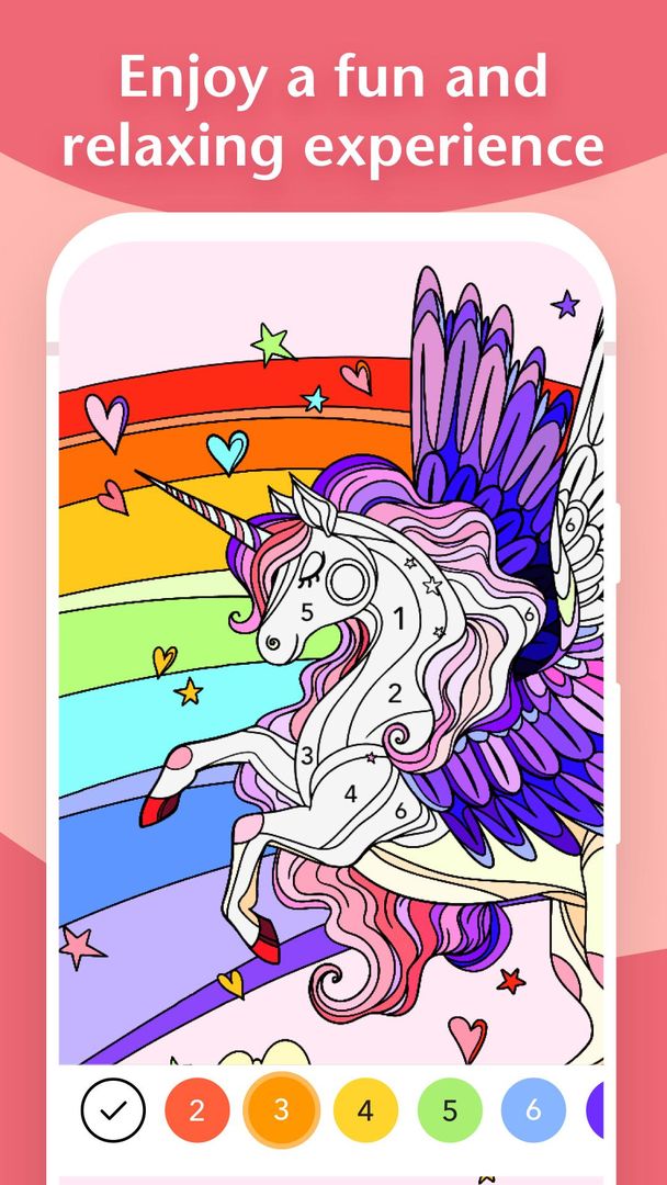 Coloring: Color by Number & Coloring Book ภาพหน้าจอเกม