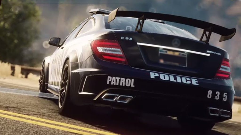 Police Hot Pursuit Game Screenshot