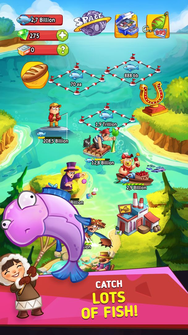 Idle Fishing Empire screenshot game