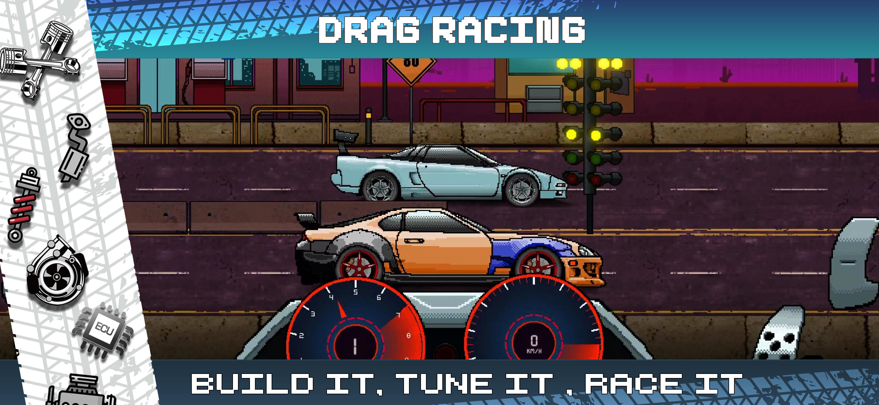 Screenshot of Pixel X Racer