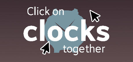 Banner of Click on clocks together 