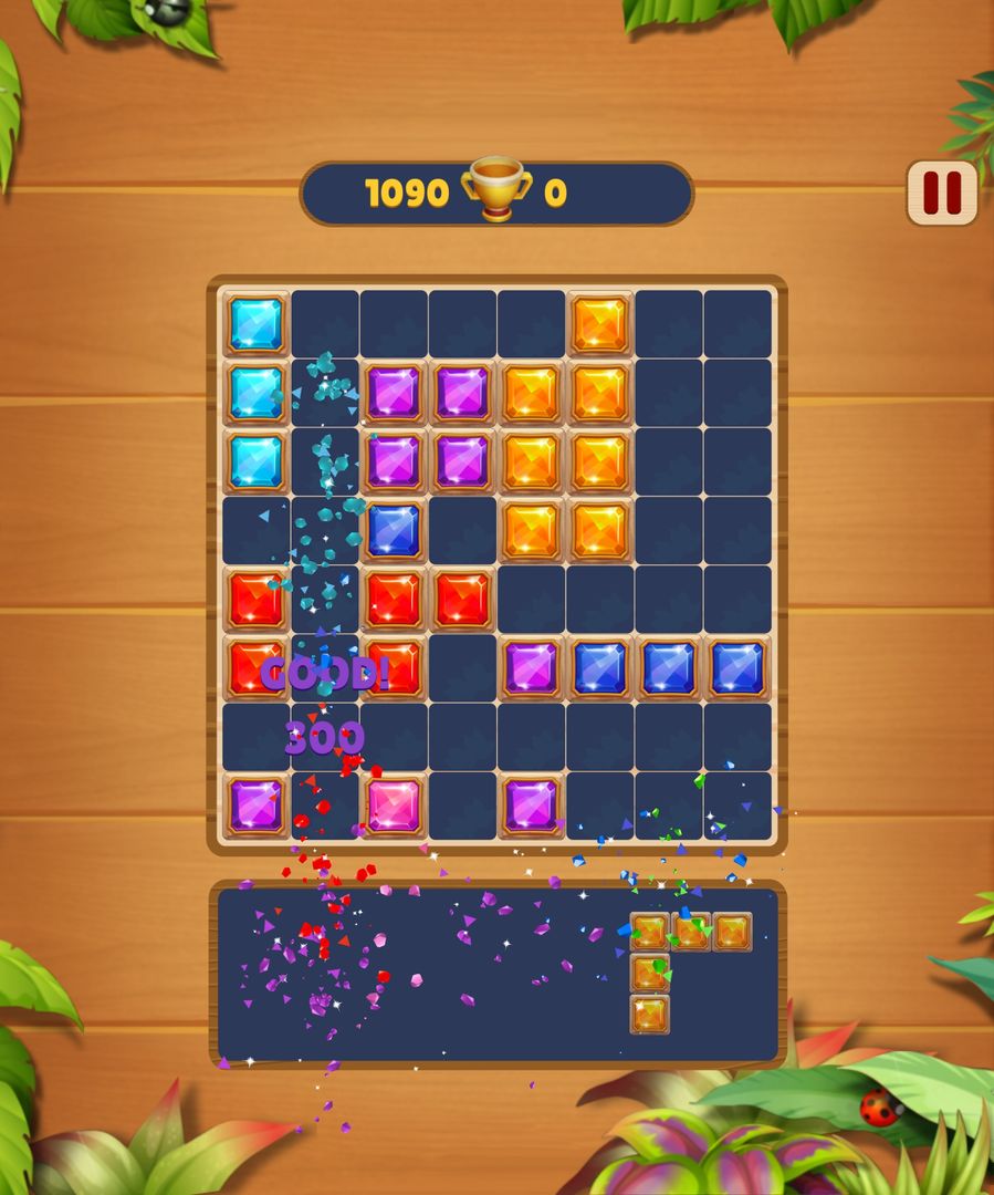 Block Puzzle: Fit Jewels!遊戲截圖