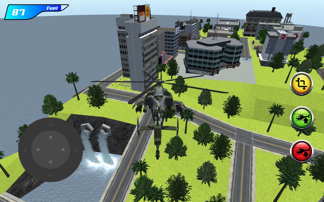 X Robot Helicopter screenshot game