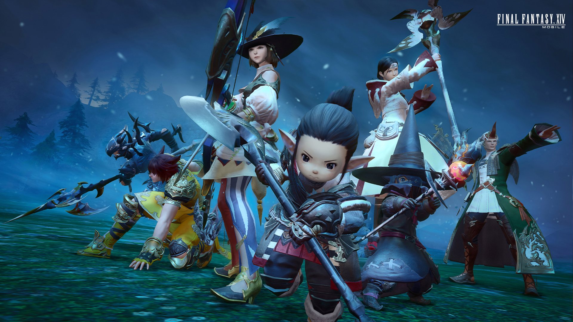 Final Fantasy XIV Mobile Game Screenshot