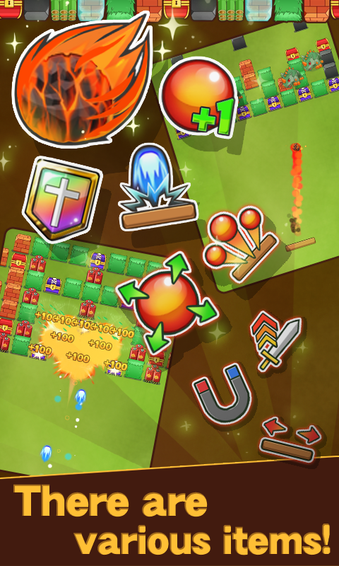 Brick Breaker Dragon Game Screenshot