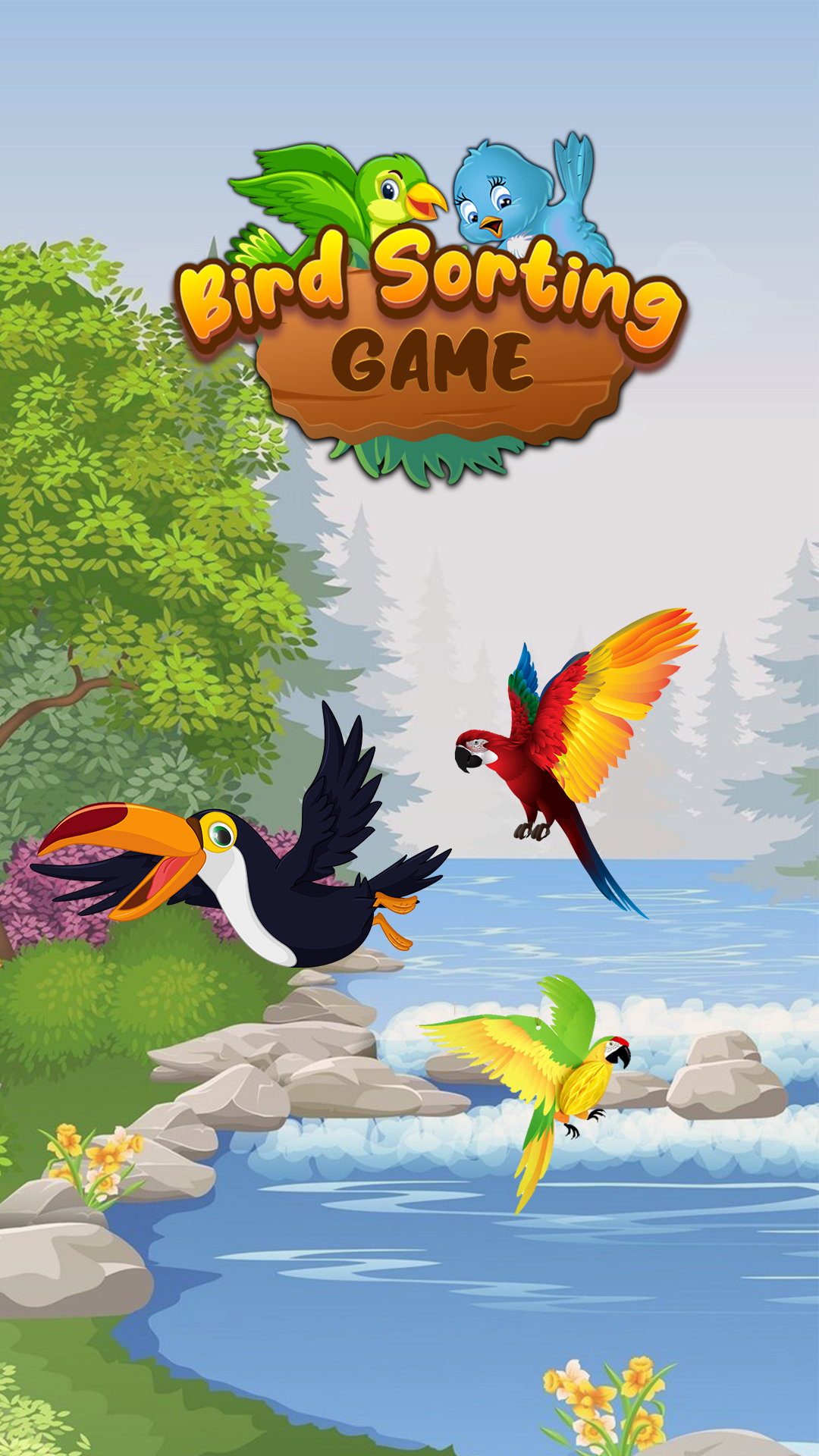 Screenshot 2 of Birds Sort Color- Puzzle Games 1.1
