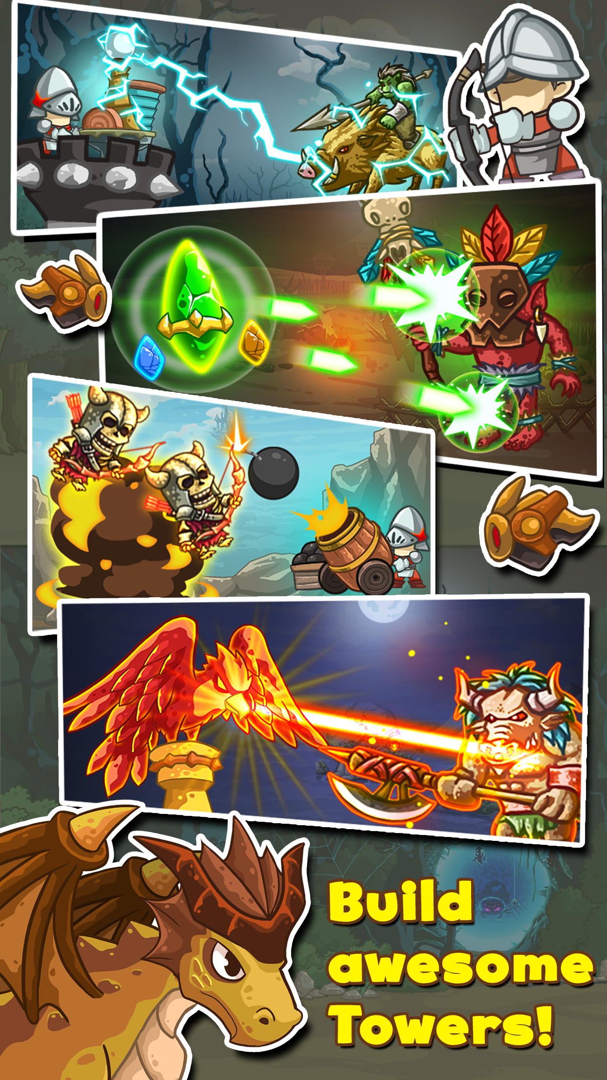 Idle Clash - Tap Frontier Defender Game Screenshot