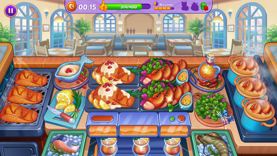 Cooking Crush: 요리게임 게임 스크린 샷