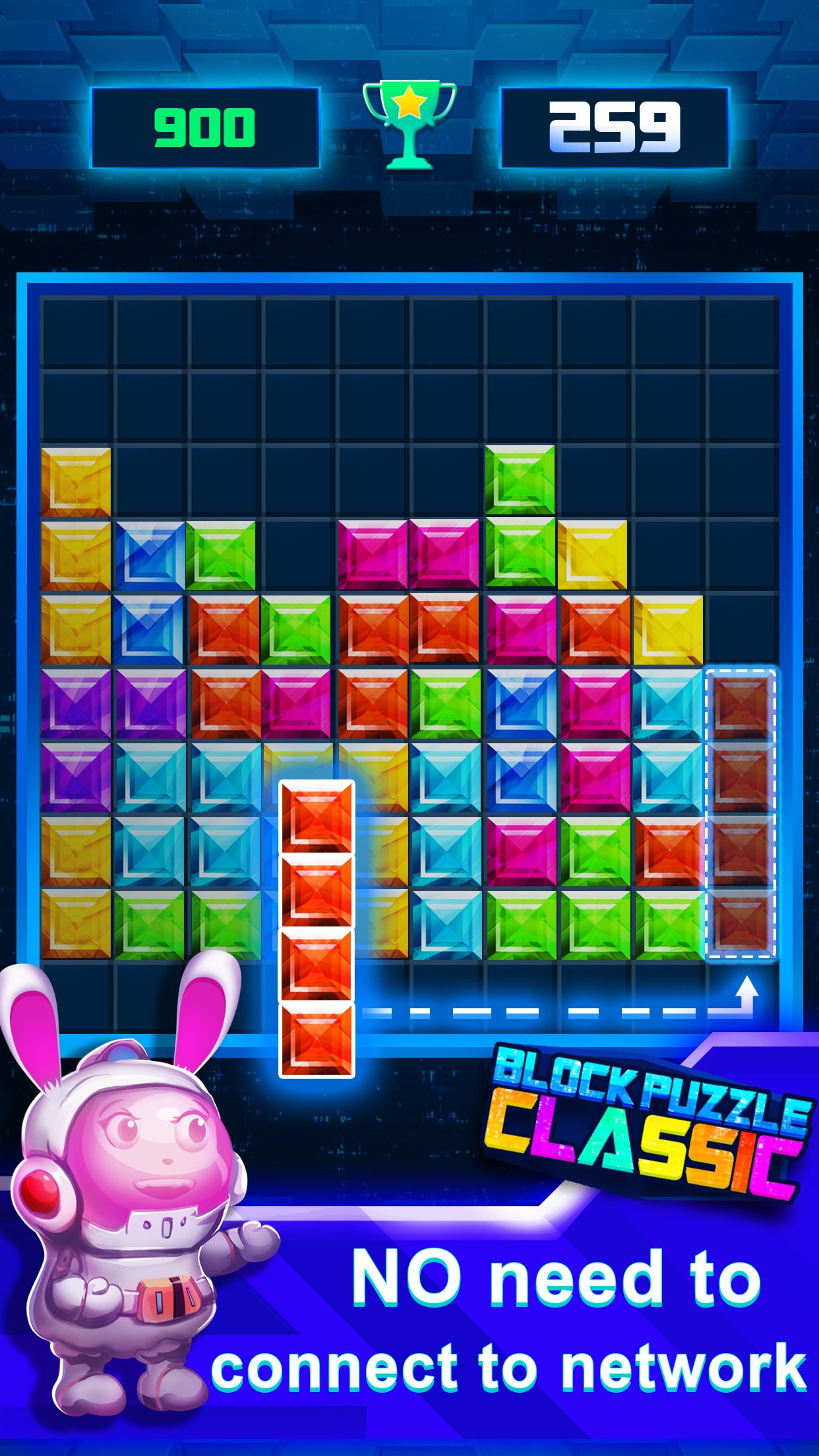 Block Puzzle Classic Plus Game Screenshot