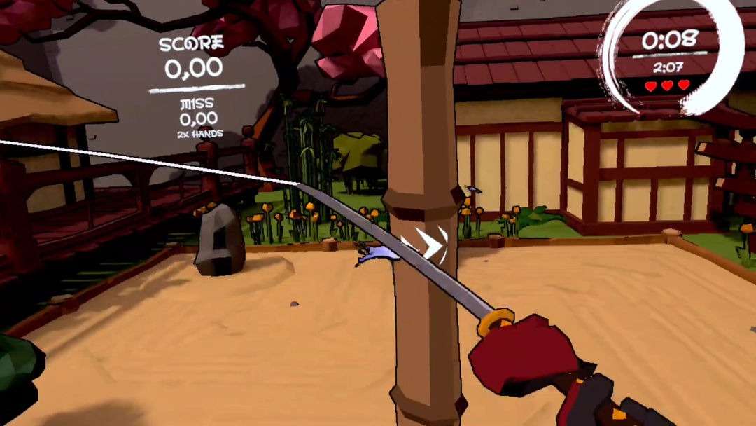 Screenshot of Samurai Beat