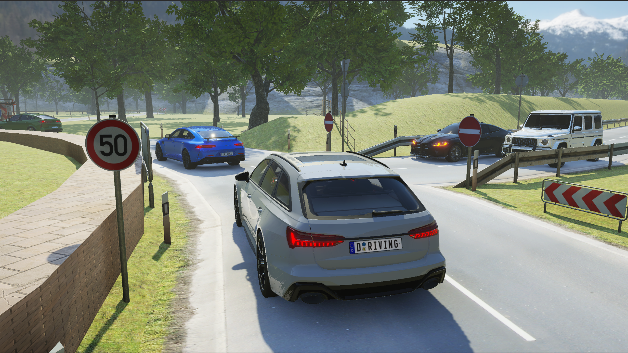 Driving School Simulator Game Screenshot