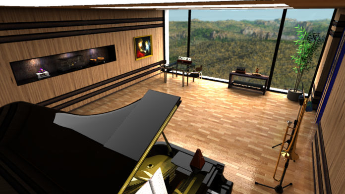 Screenshot of Room Escape Game - Music Studio Escape -