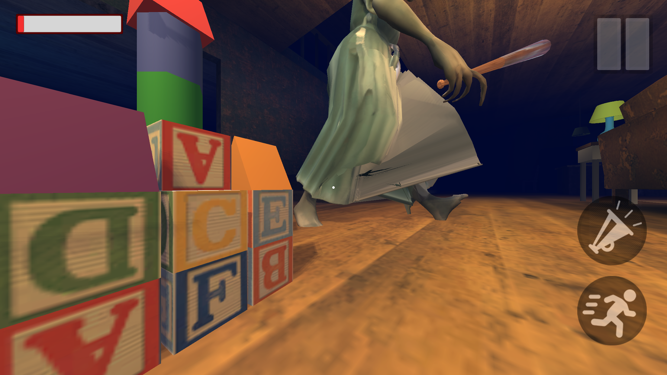 Play as Baby vs Grandma Horror Game Screenshot