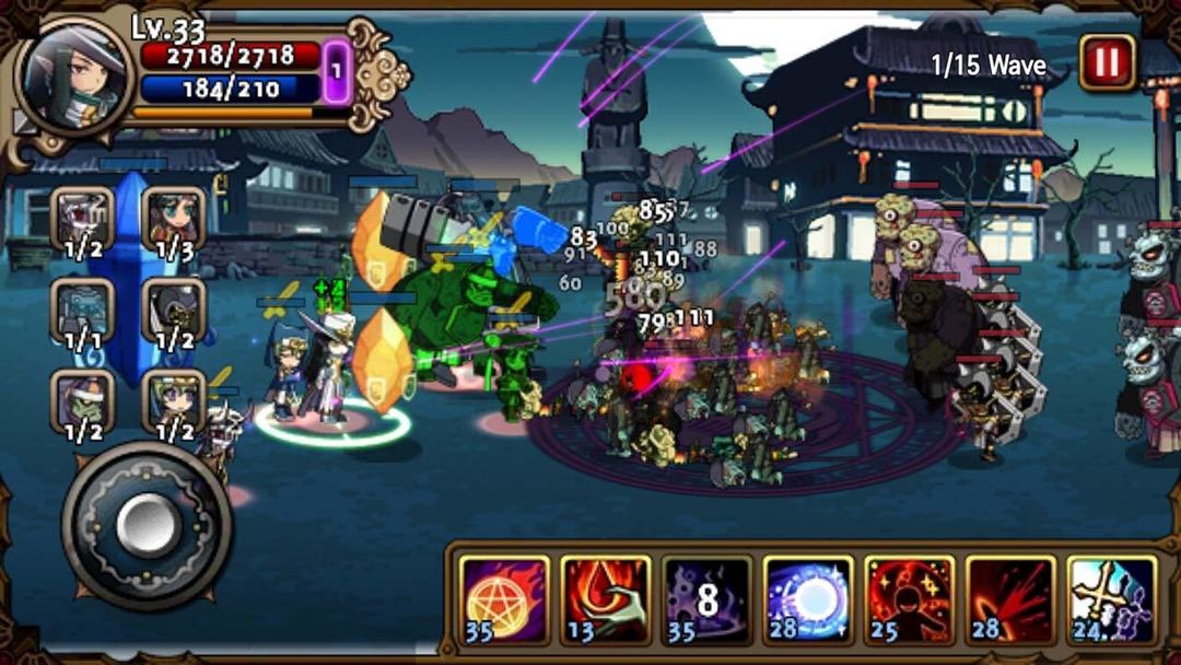 Screenshot of Vampire Slasher Hero