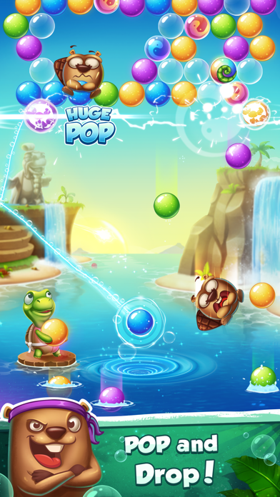 Bubble Beach™ Game Screenshot