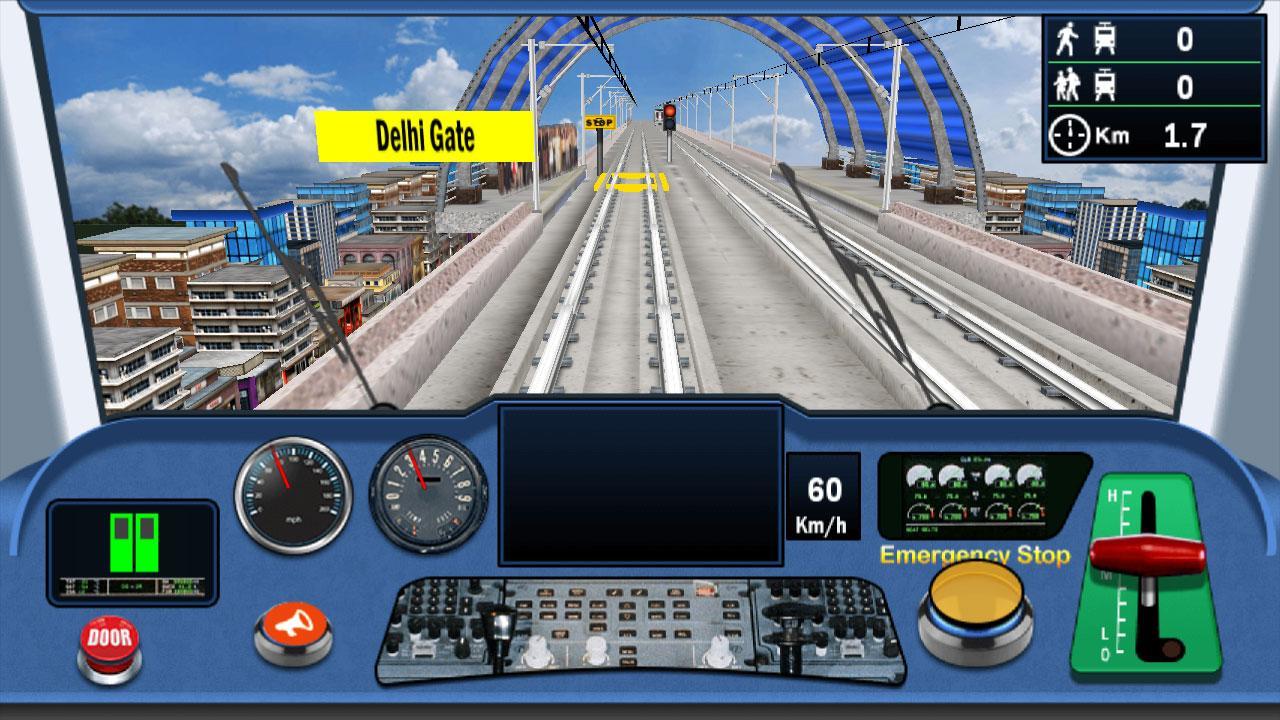 DelhiNCR Metro Train Simulator Game Screenshot