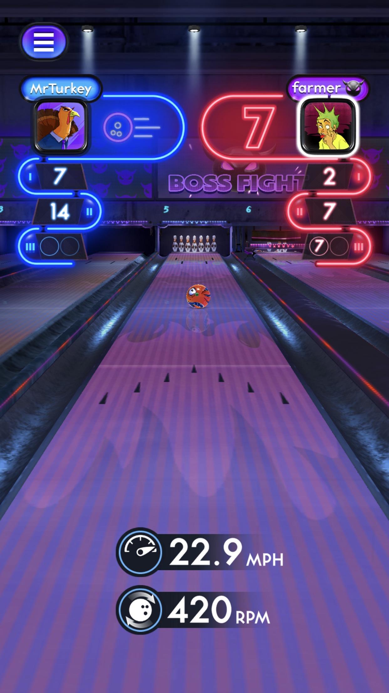 Bowling Fury: Ten Pin King Game Screenshot