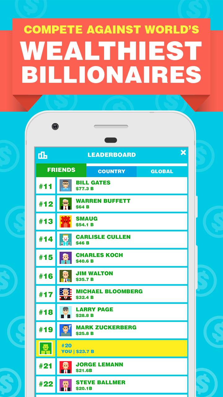 Captura de Tela do Jogo Billionaire Capitalist Tycoon