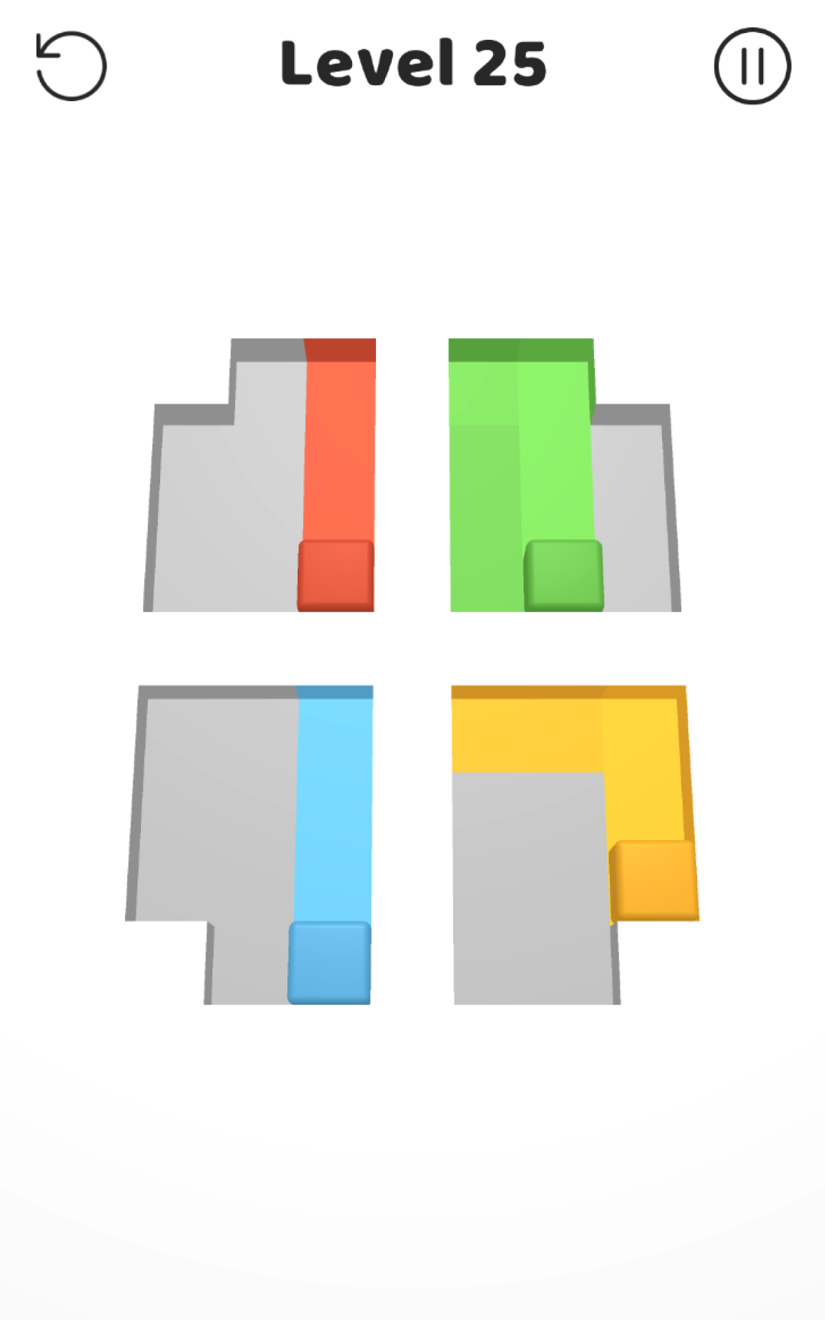 Screenshot of Color Swipe